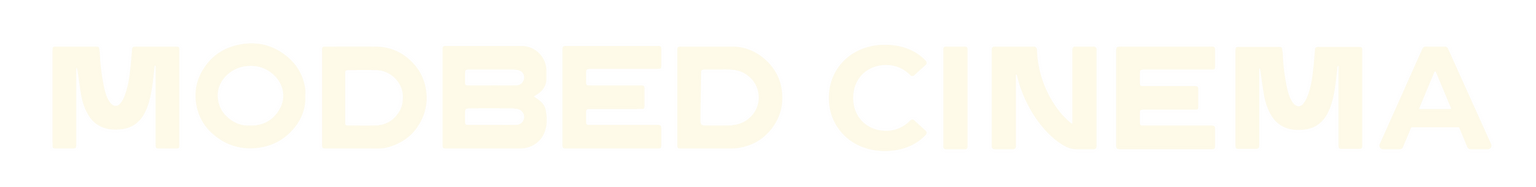 Modbed Cinema